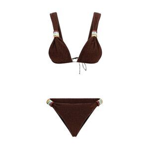 Oséree Brown Polyamide Women's Bikini